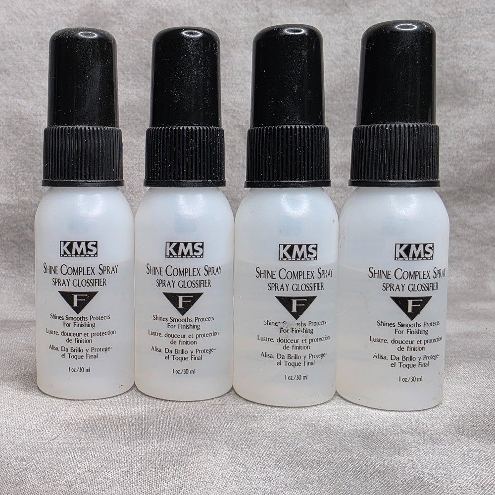 (X4) KMS Shine Complex Spray Glossifier - 1 fl oz Travel Size *READ